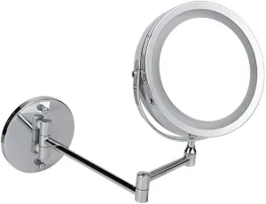 16 White Light LED Makeup Mirror - 10x Magnification 8 Inch Wall Mounted Bathroom Cosmetic Mirror Cosmetic Mirror