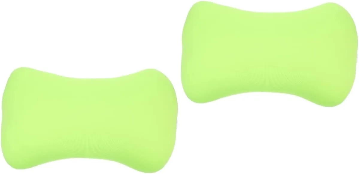 2pcs Ergonomic Portable Neck Pillow Breathable Foam Pad for Camping Comfortable Sleep Pillow