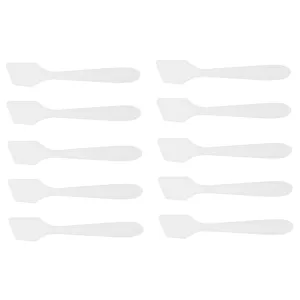 2sets Facial Spoon Makeup Scoop Pp Mini Cosmetic Spatula Beauty Applicator Hands-free Facial Mask Application 150pcs*2