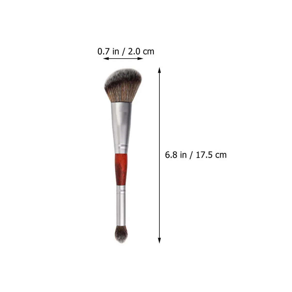 3sets Luxury Makeup Brush Set Shadow Brushes Set Double-head Eyeshadow Stick Cosmetic Supplies 3pcs*3