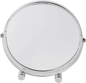 7 Inch Double-Sided Mirror for Makeup 1x/3x Magnification Rotating Tabletop Vanity Mirror Skid-Resistant Base Multifunctional Portable Cosmetic Mirr