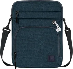 9-11 Inch Tablet Sleeve Bag with Shoulder Strap for iPad 10th Gen 10.9" Air 5/4, iPad (A16) 11", i-Pad 9/8/7th Gen 10.2", i-Pad Air/Pro 11", Galaxy Tab A9  Plus 11", reMarkable 2 10.3",Indigo
