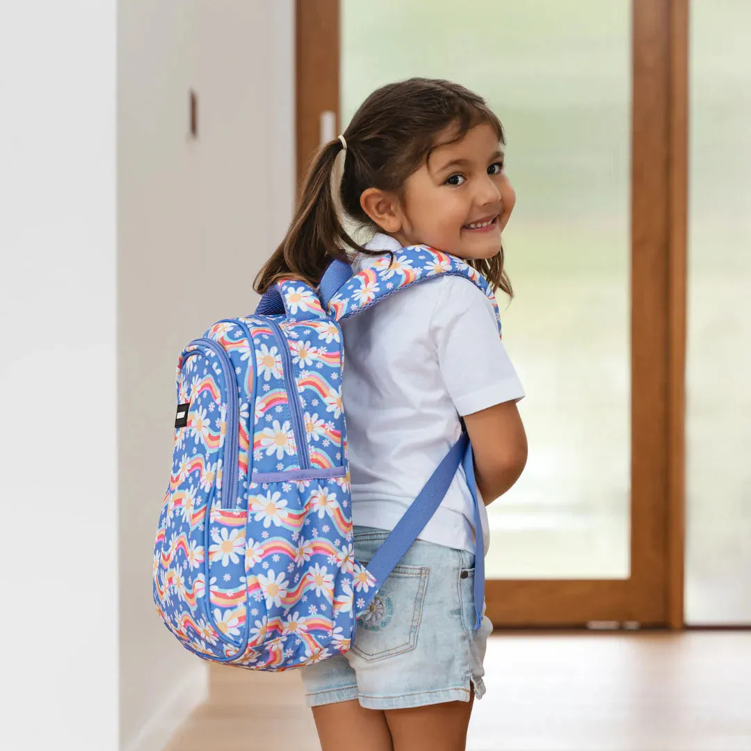 Alimasy Rainbow Daisy Small Backpack