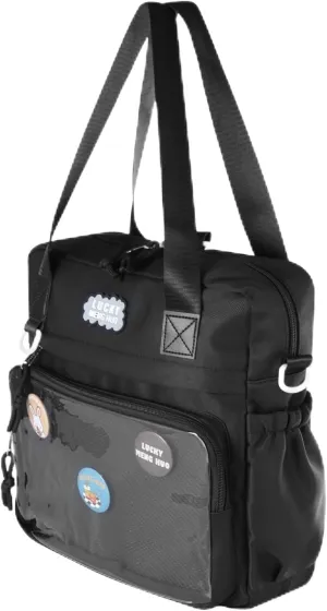 Anime Ita Bag, Crossbody Messenger Shoulder Bag, Terylene Cotton Backpack With Insert For Pin Display And Travel