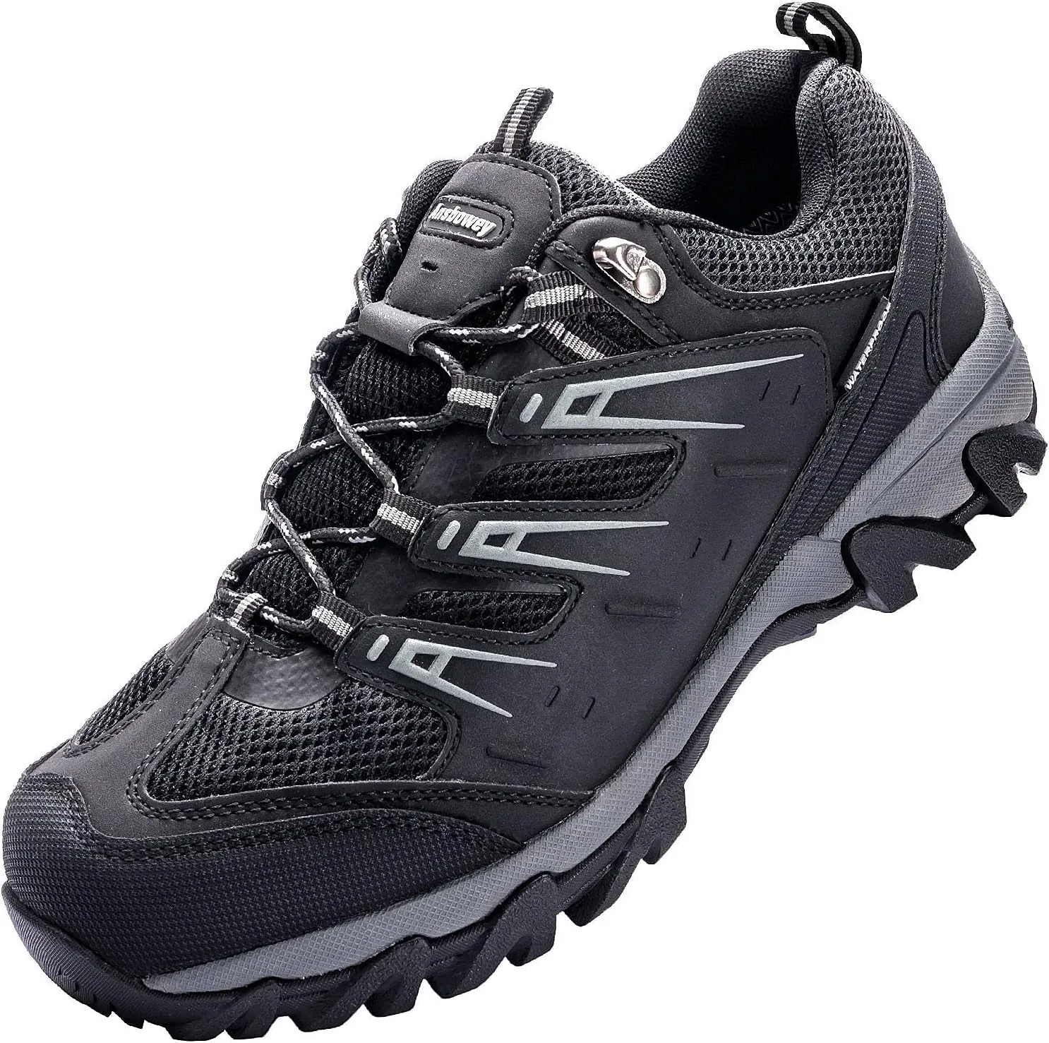 Ansbowey Hiking Shoes Men's Waterproof Low Top Lightweight Breathable Non-Slip Trekking Trail Outdoor Sport Sneakers for Unisex-Adults 6.5 US