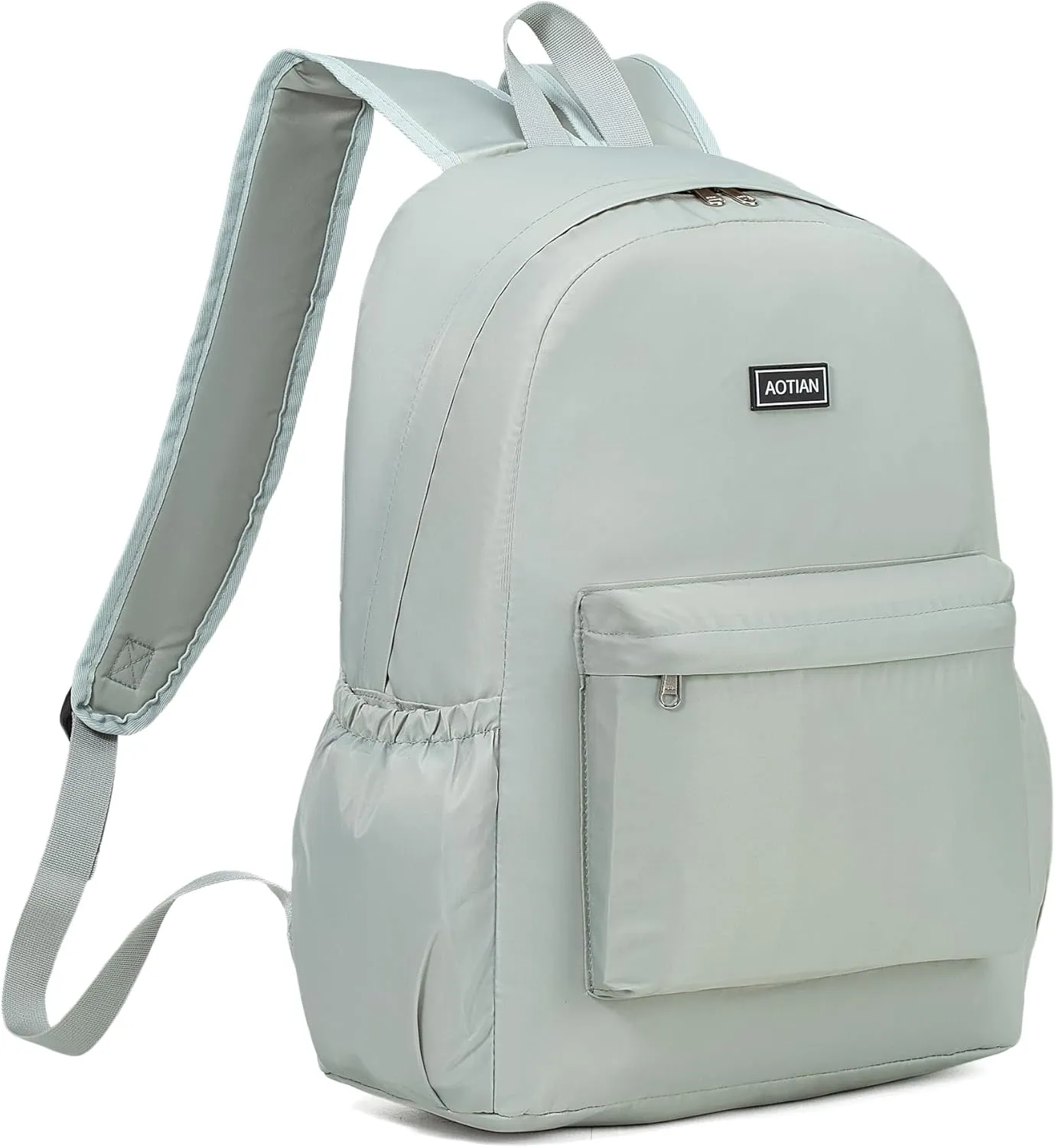 AOTIAN 17-Inch Water-Resistant Nylon Backpack, Durable Lightweight Bookbag, Daypack for College, Work, Travel & Hiking