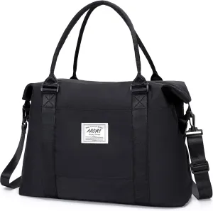 AROME Weekender Bags for Women, Travel Duffel Bag Overnight Weekend Bag Sports Gym Tote Bag with Wet Pocket & Flight Approved