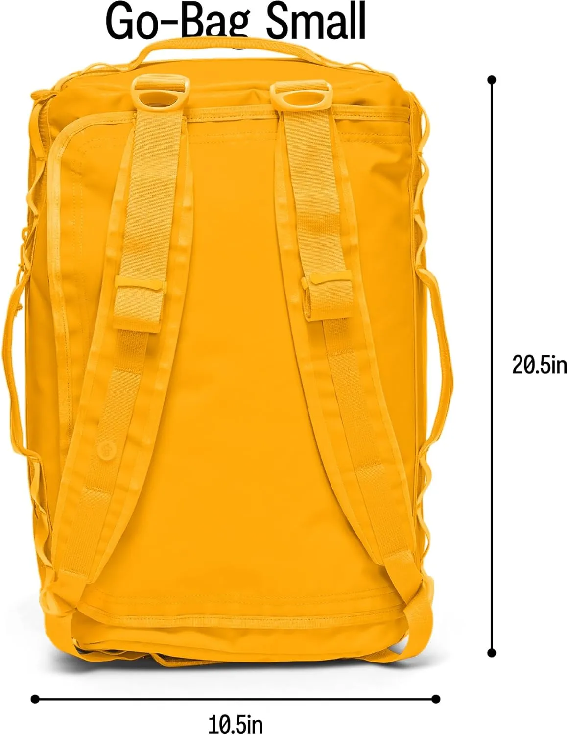 Baboon to the Moon Small Duffle Bag – Small Gym Bag, Travel Duffel Bags for Women and Men, Duffle Bag for Travel, Backpack, Overnight Bag (Orange)