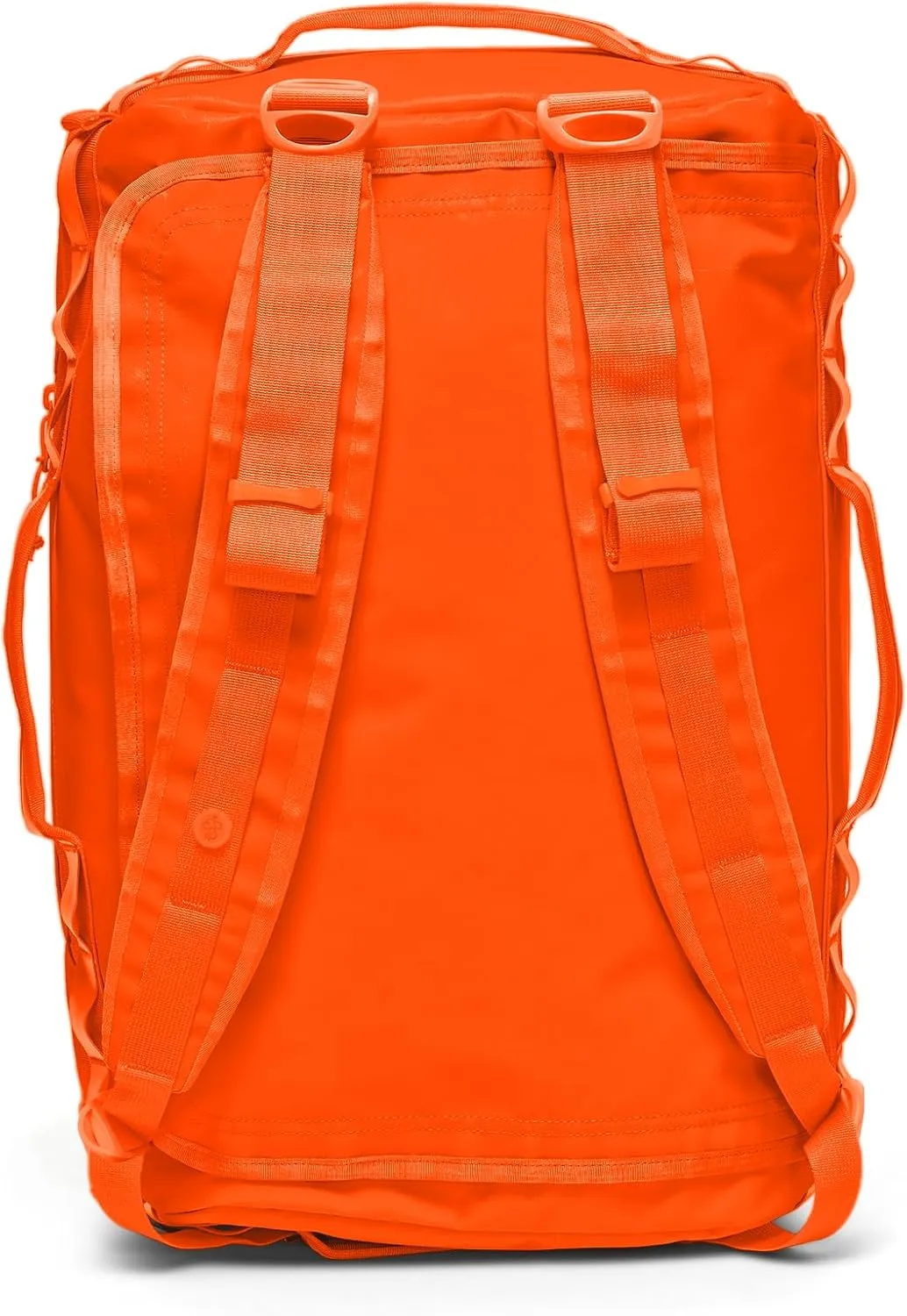 Baboon to the Moon Small Duffle Bag – Small Gym Bag, Travel Duffel Bags for Women and Men, Duffle Bag for Travel, Backpack, Overnight Bag (Orange)