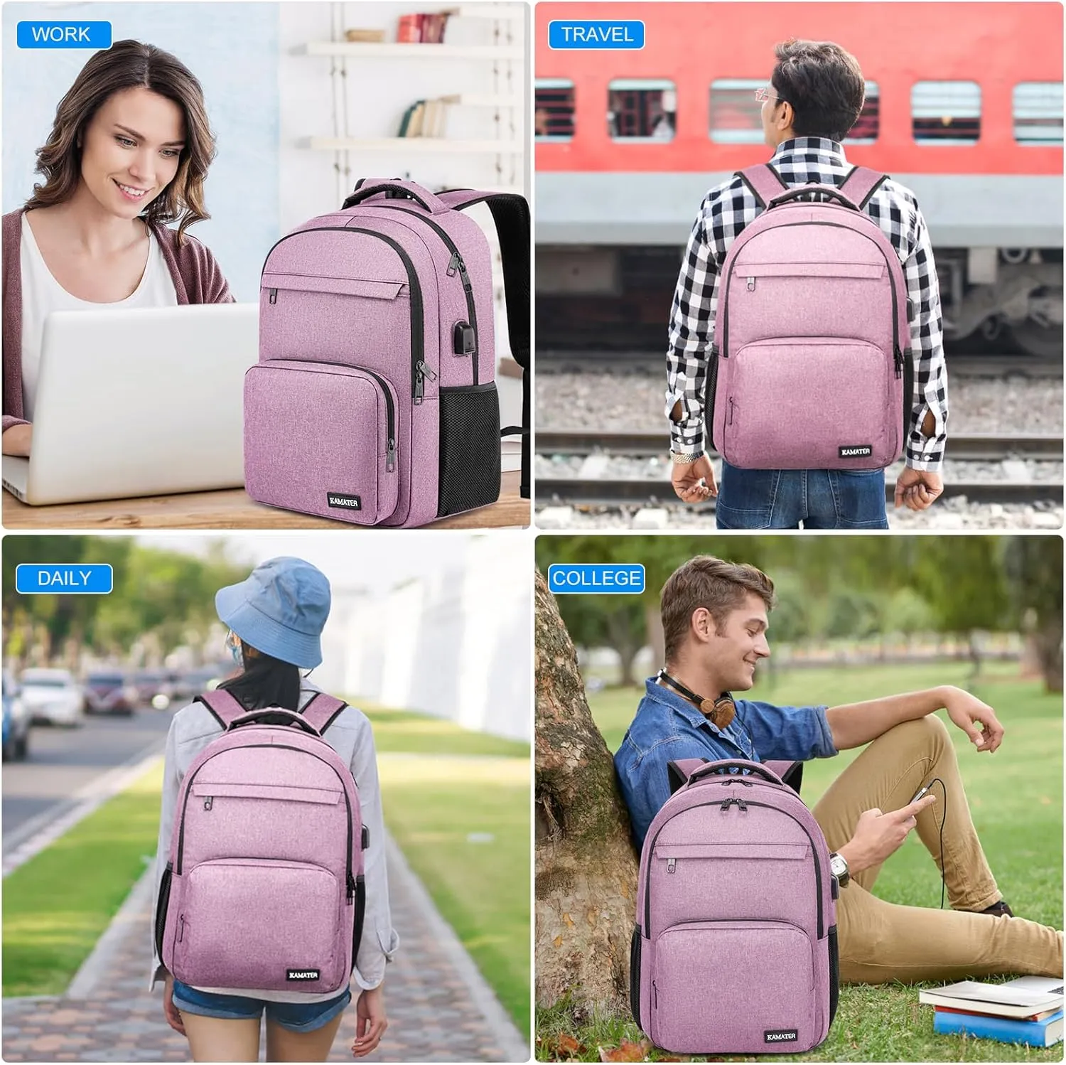Backpack for School, college BackPack for Teens,Students, with 15.6 inch Laptop SleeveBack Pack for Boys, Large Computer Back Pack with Compartments for Men & Women