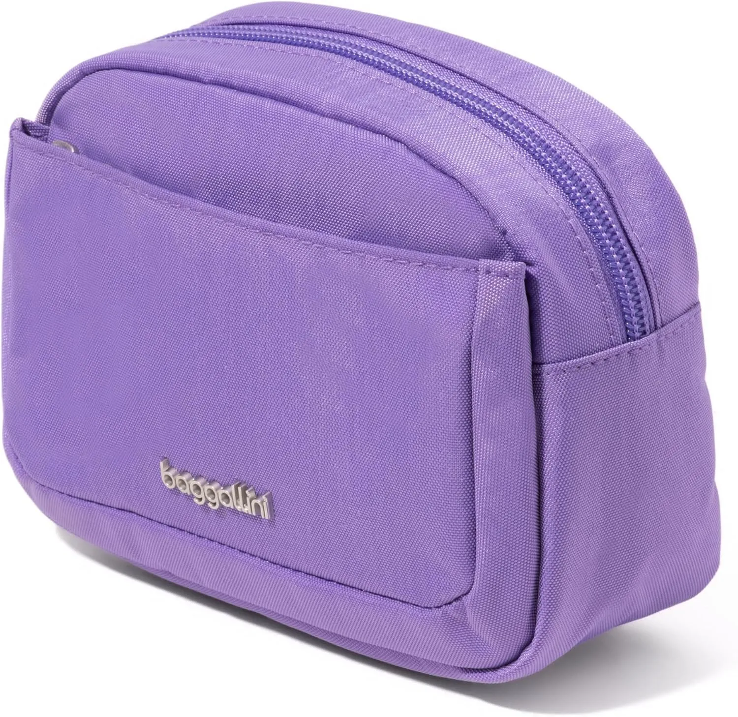 Baggallini Women's Cosmetic Pocket-Lightweight Bag-Travel Essentials Makeup Organizer Mini