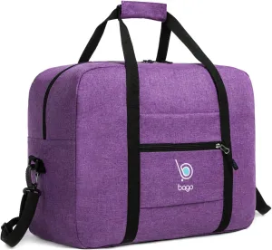 Bago Personal Item Travel Bag For Airlines - Fits As 18x14x8 inches Travel Bag Spirit & Frontier Airlines - Foldable Duffle Bag For Travel - Personal Item Bag Small Carry On Bag For Air Travel
