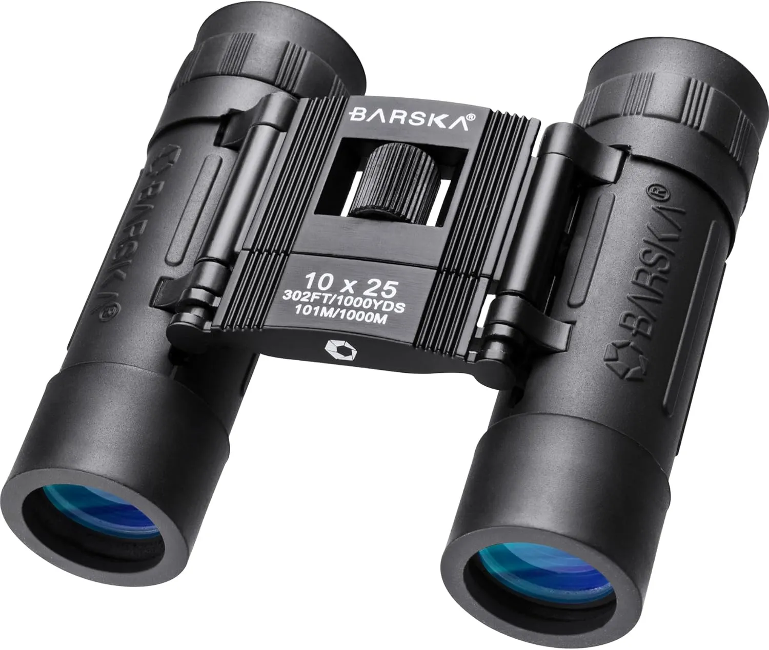 Barska Lucid View 10x25 Classic Compact Binoculars for Outdoor Travel Hunting Hiking Events
