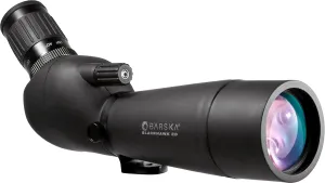 BARSKA unisex adult Blackhawk 20-60x60 Cases Barska AD11520 Black Hawk ED 20 60x60 Spotting Scope with Tripod and Carrying Cases, Black, One Size US