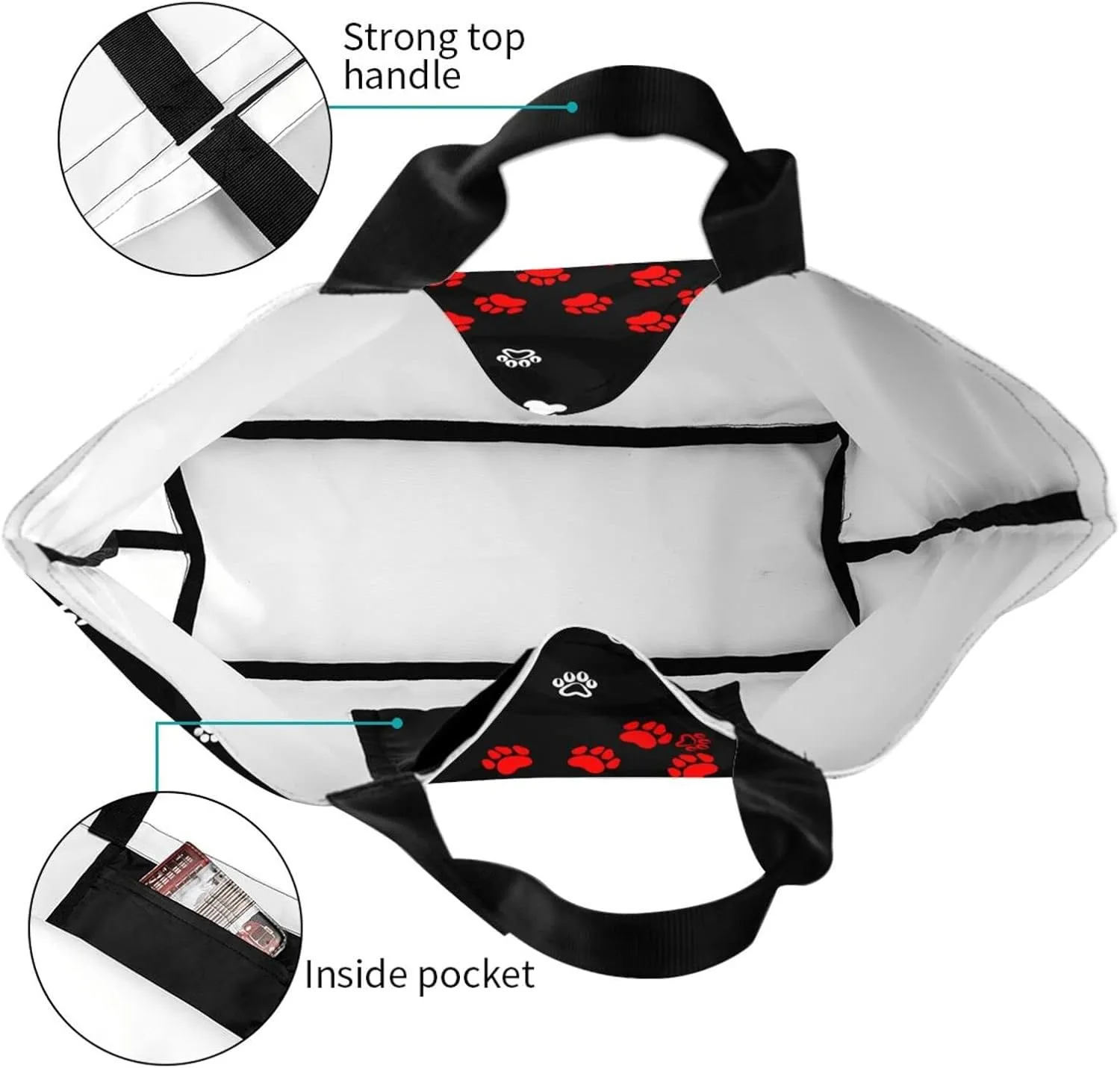 Baseball Tote Bag - Handbag, Shopping and Travel Bag for Sports Mom - Gifts for Women