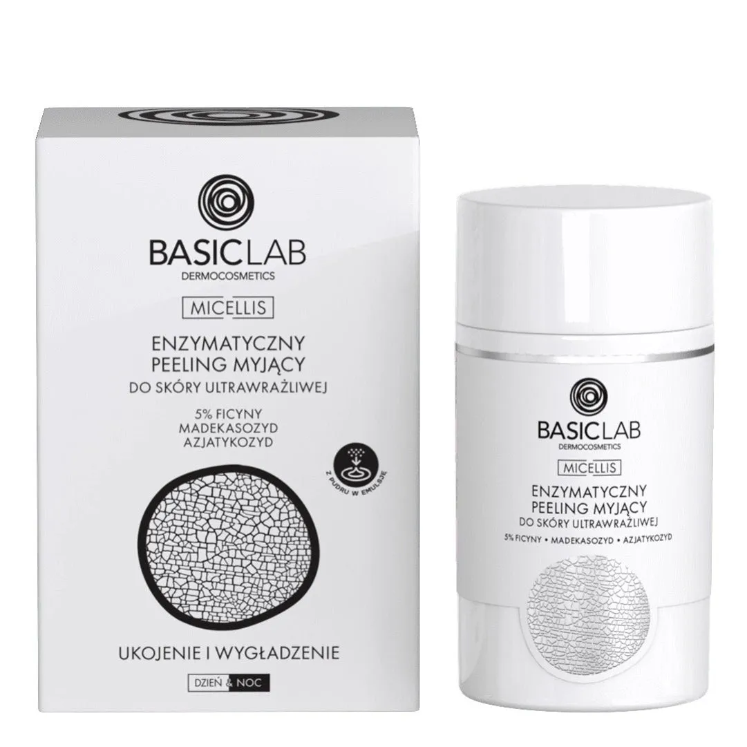 BasicLab Enzymatic cleansing peeling for ultra-sensitive skin 35g