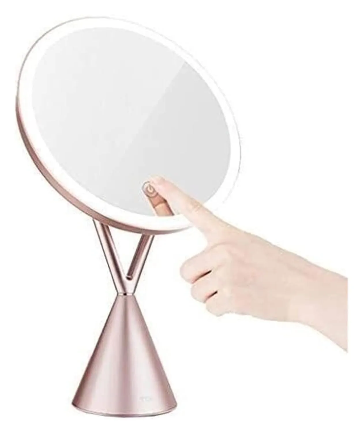 Bathroom Vanity Mirrors Freestanding Cosmetic Mirror 5x Zoom Make Up Mirror Pedestal Table Mirror For Bathroom Bedroom Shaving Mirror Cosmetic Vanity Mirror Makeup Mirror Living Room Bathr