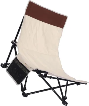 Beach Chair, Portable Folding Camping Chairs, Comfortable Support Reclining Chair for Camping, Patio, and Outdoor Relaxation