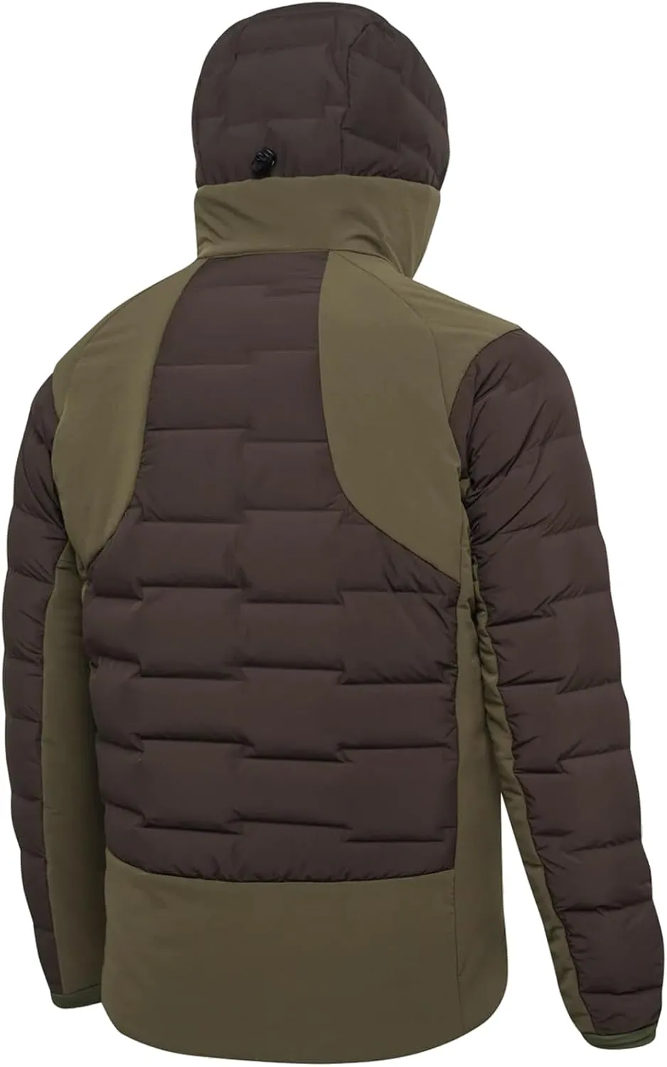 Beretta Men's Tarandus Durable Water-Repellent (DWR) Thermal Hunting Jacket - Goose Down, Integrated Hood & Removable Braces