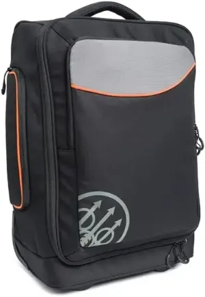 Beretta Uniform Pro EVO Durable Water-Repellent Outdoor Casual Cabin Size Luggage Trolley Bag, Black