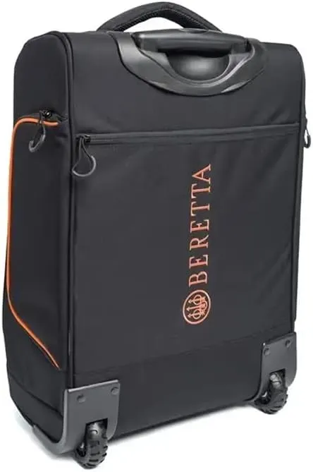 Beretta Uniform Pro EVO Durable Water-Repellent Outdoor Casual Cabin Size Luggage Trolley Bag, Black