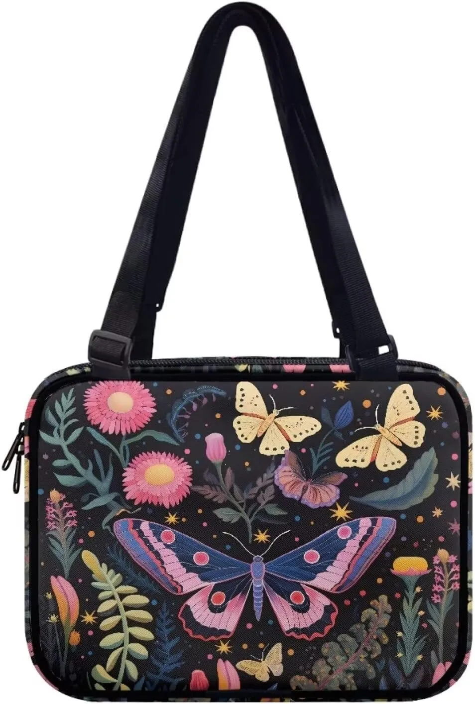 Bible Cover for Women Large Capacity Bible Book Protector Case with Adjustable Straps Multi Holder