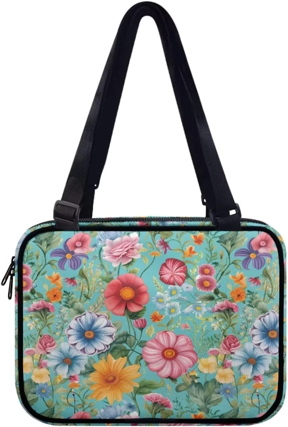 Bible Cover for Women Large Capacity Bible Book Protector Case with Adjustable Straps Multi Holder