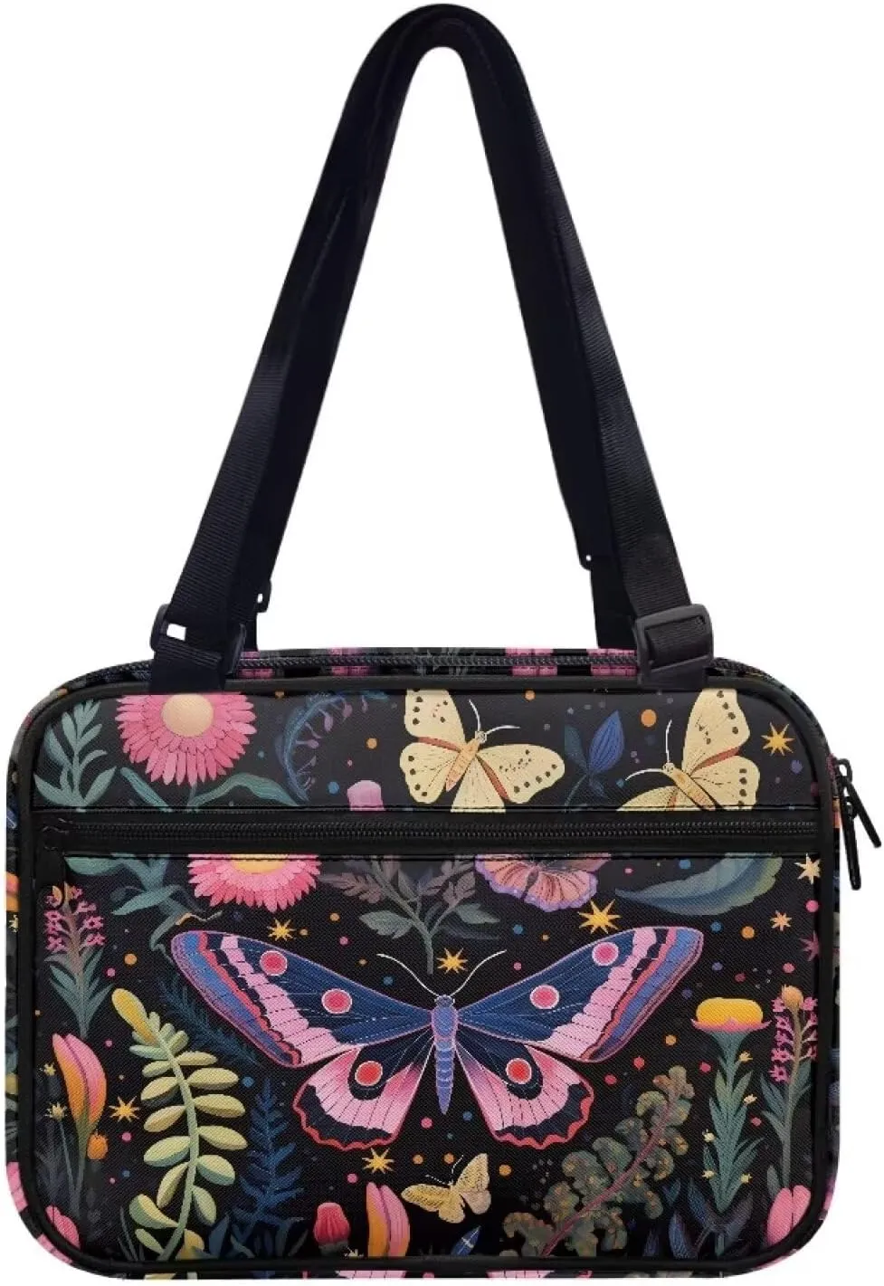 Bible Cover for Women Large Capacity Bible Book Protector Case with Adjustable Straps Multi Holder