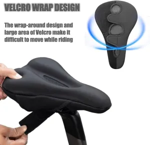 Bike Seat Cushion for Cannondale Trail 4, Ultra-Comfort Gel Bike Seat for Men & Women – Soft Ergonomic Bicycle Saddle, Non-Slip Breathable Design,A