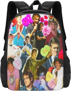 Bo Actors Burnham Backpack Laptop Computer Backpacks Travel Bag Double Shoulder Daypack for Work Hiking 15.6 Inch