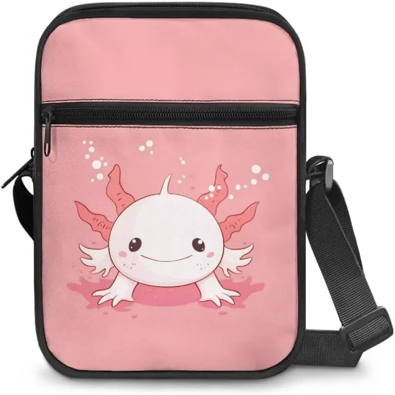 Boatee Small Messenger Bag for Men Galaxy Crossbody Purse with Pockets