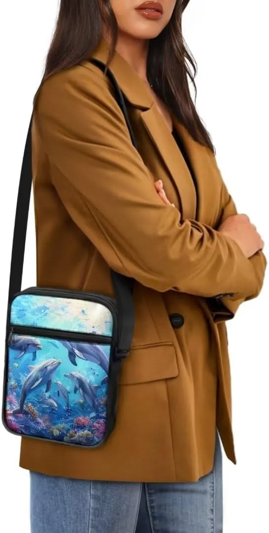 Boatee Small Messenger Bag for Women Casual Multi-Purpose Crossbody Handbag