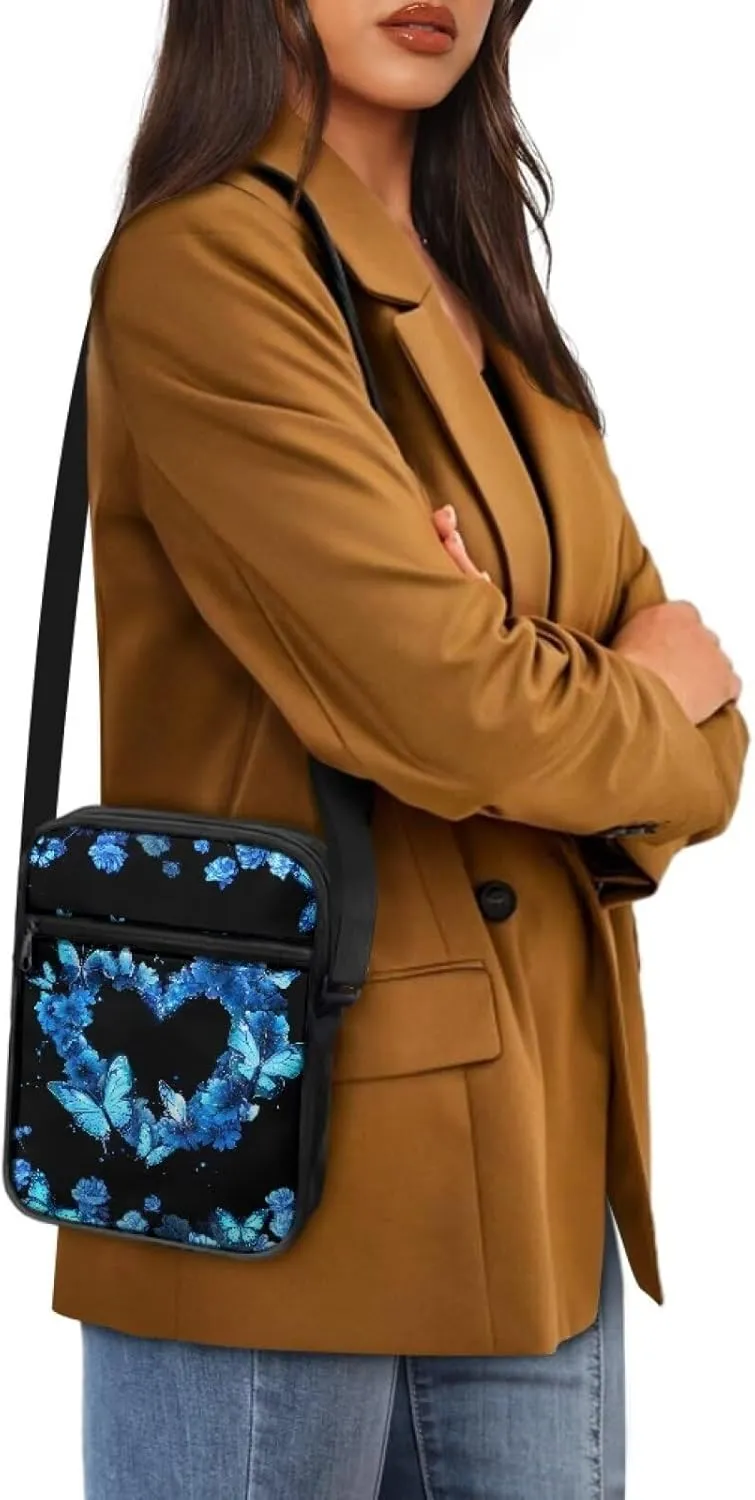 Boatee Small Messenger Bag for Women Casual Multi-Purpose Crossbody Handbag