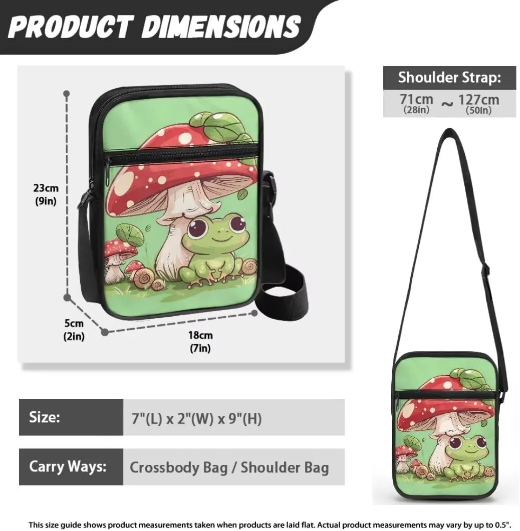 Boatee Small Messenger Bag for Women Casual Multi-Purpose Crossbody Handbag