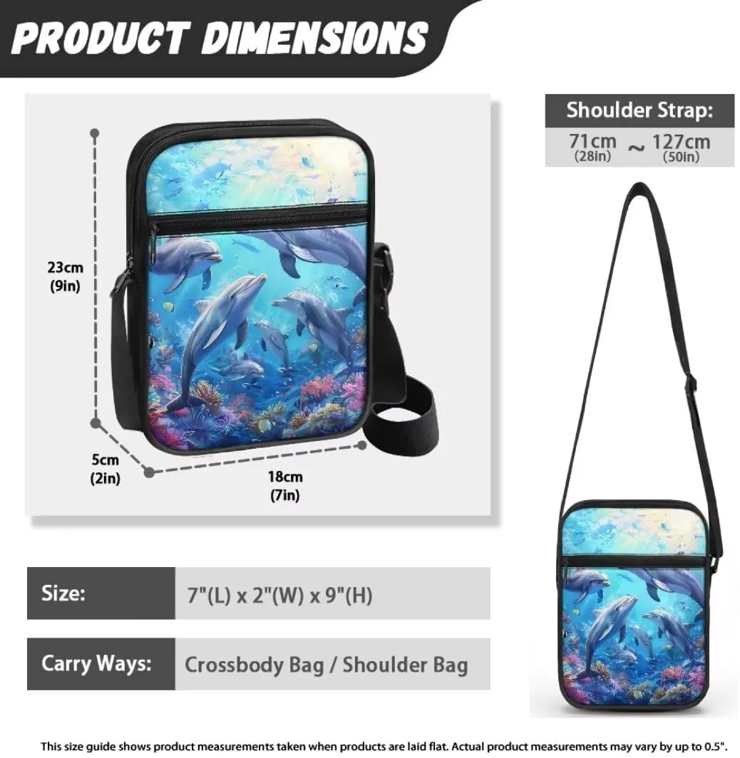 Boatee Small Messenger Bag for Women Casual Multi-Purpose Crossbody Handbag