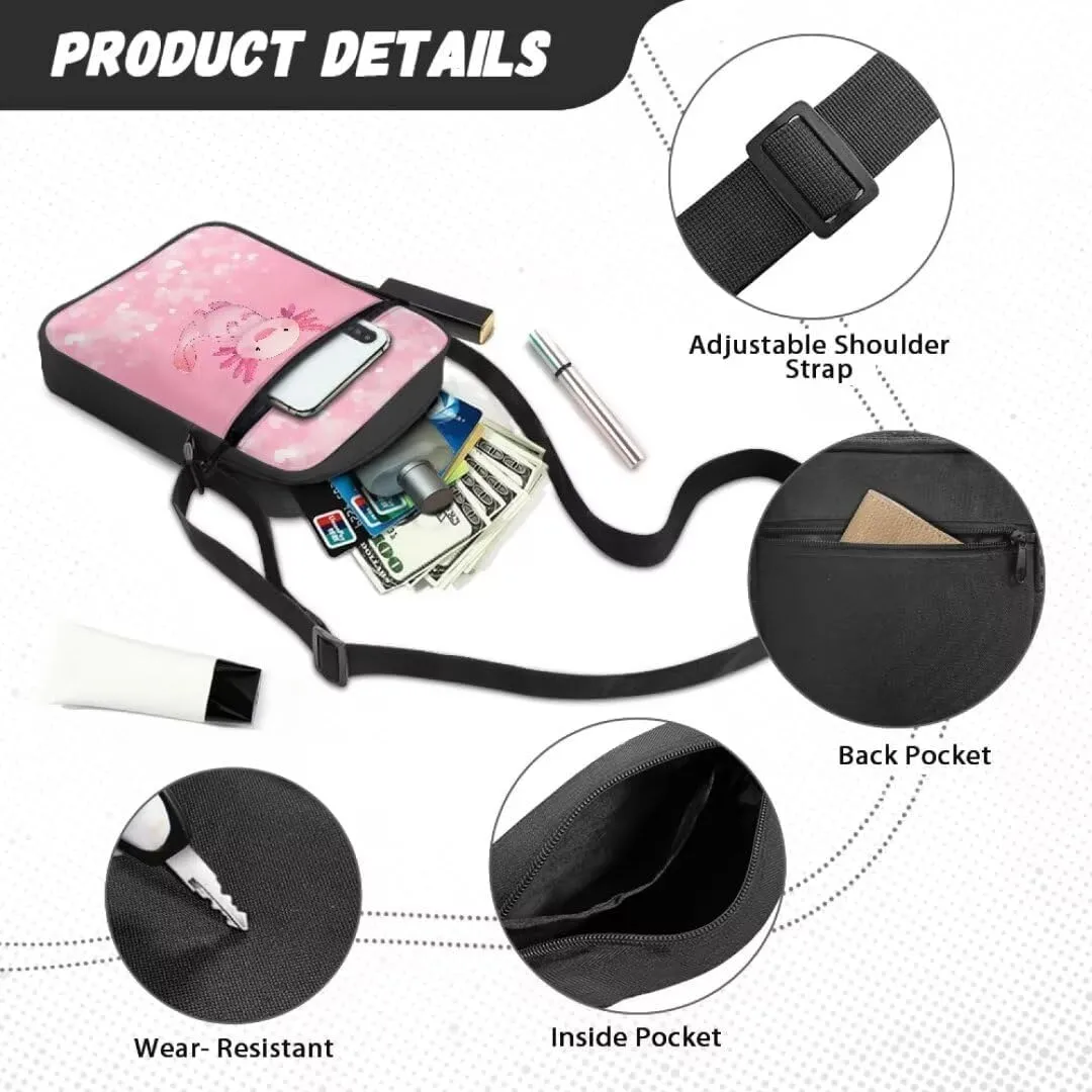 Boatee Small Messenger Bag for Women Casual Multi-Purpose Crossbody Handbag