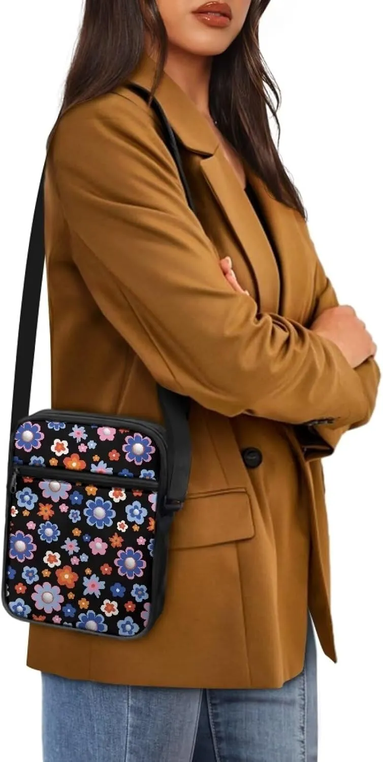 Boatee Small Messenger Bag for Women Casual Multi-Purpose Crossbody Handbag