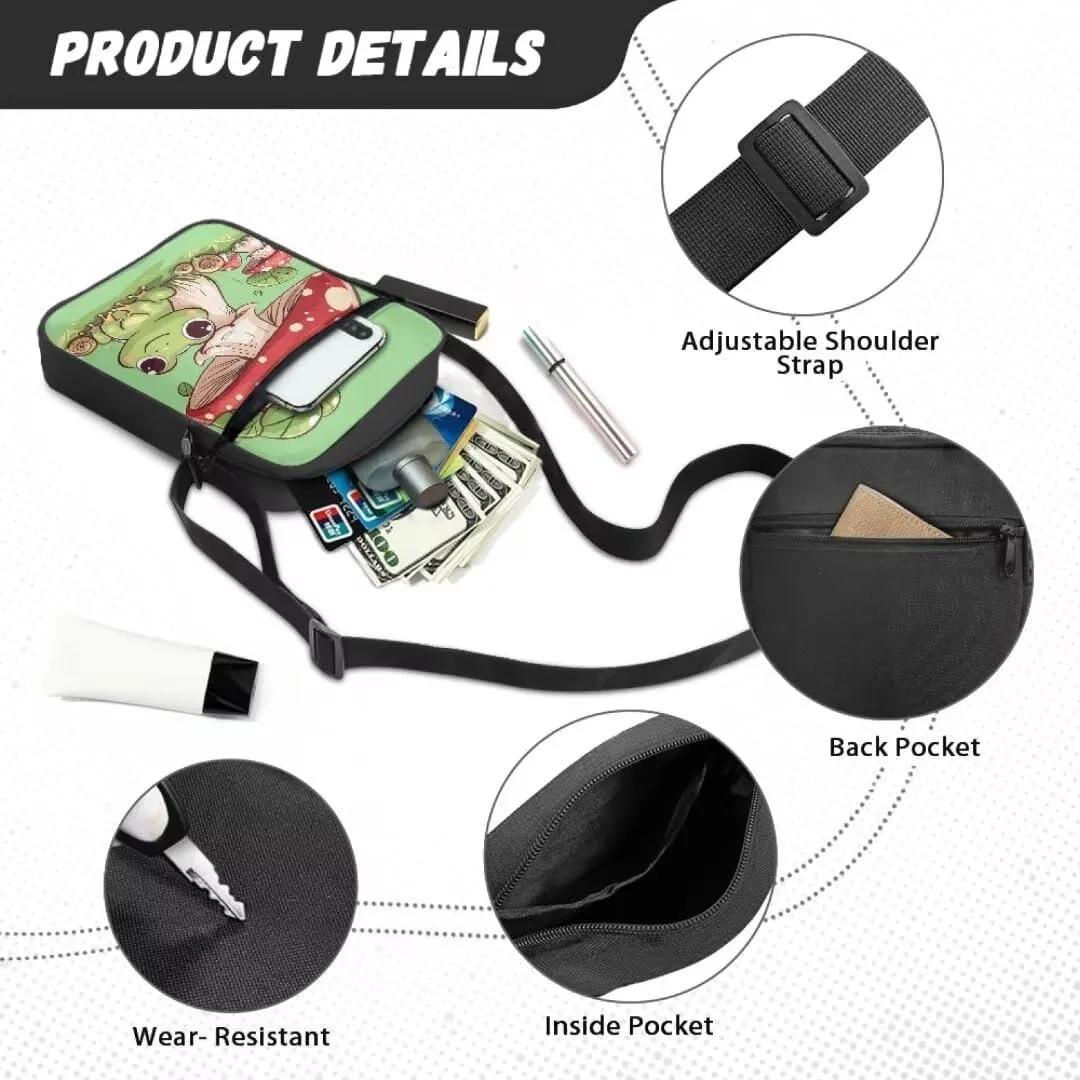 Boatee Small Messenger Bag for Women Casual Multi-Purpose Crossbody Handbag