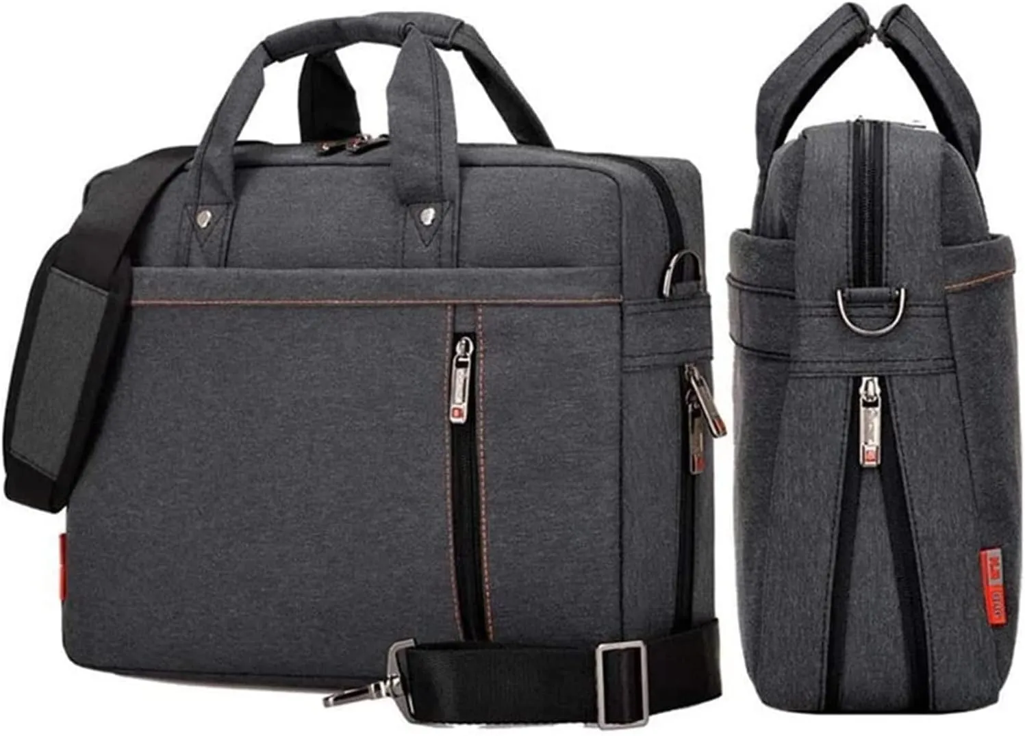Business Briefcase Messenger Handbag, Protective Laptop Shoulder Crossbody Handbag Messenger Bag