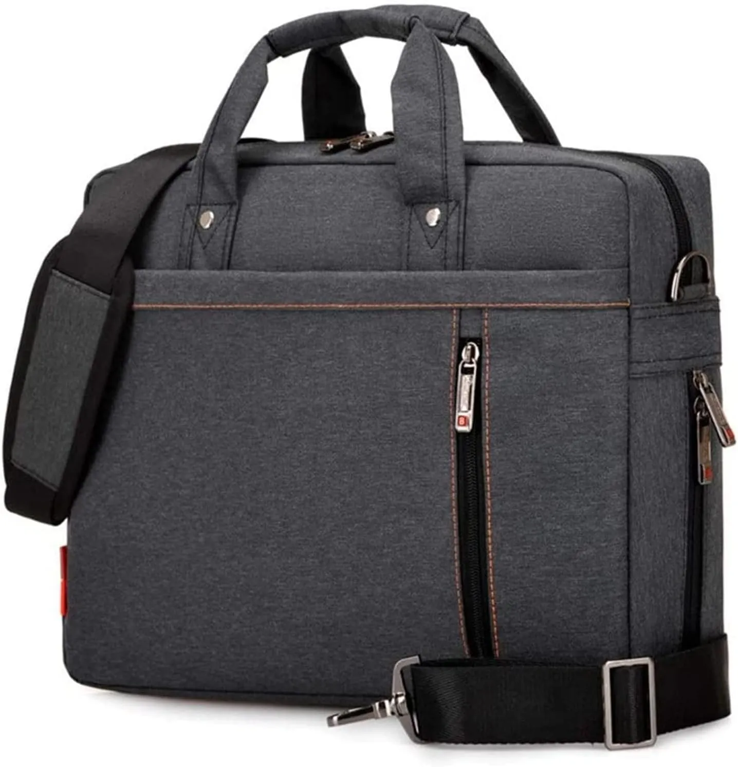 Business Briefcase Messenger Handbag, Protective Laptop Shoulder Crossbody Handbag Messenger Bag