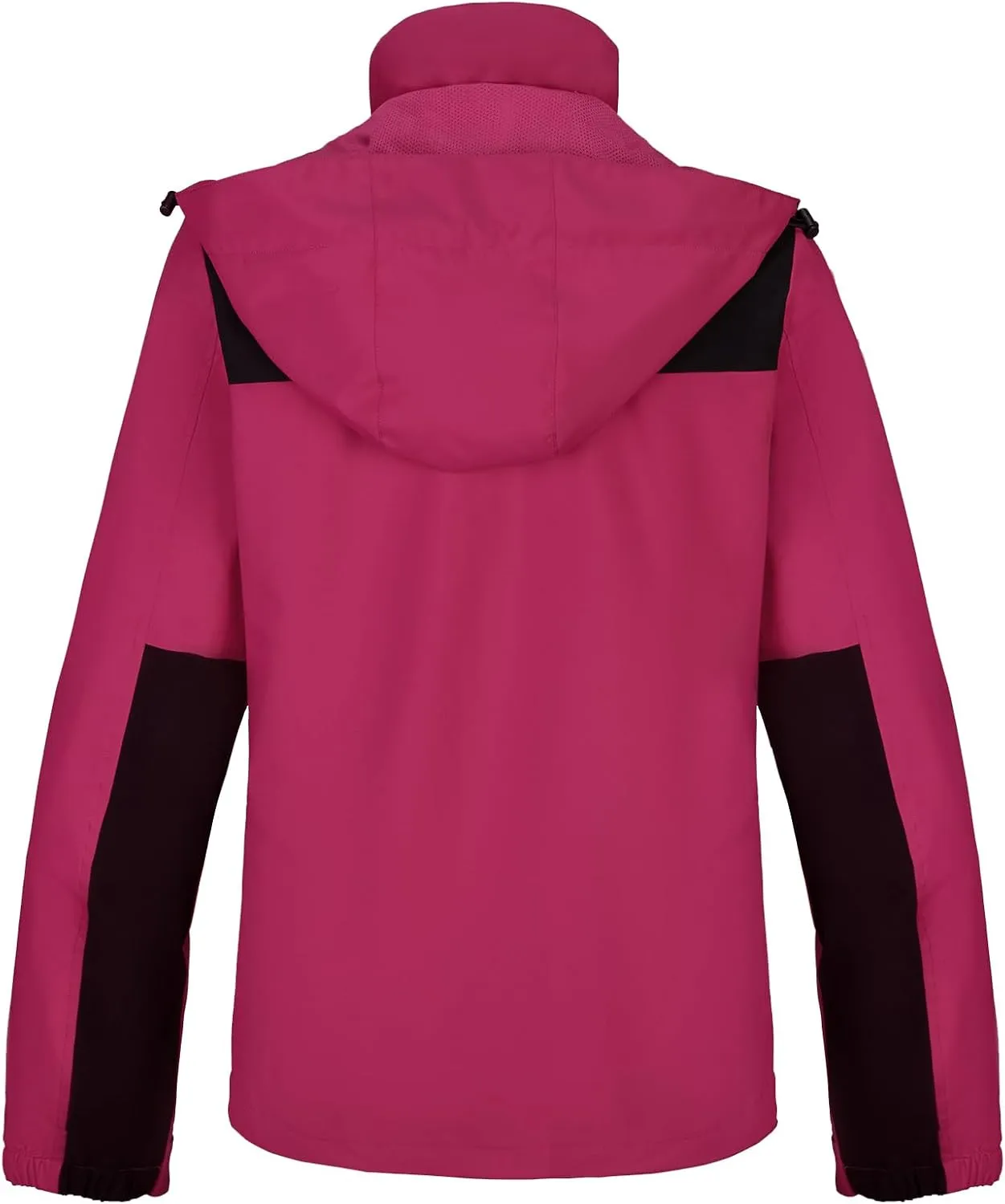 CAMELSPORTS Women's Rain Jacket Lightweight Windbreaker Hooded Raincoat Windproof Coat Shell for Outdoor Hiking