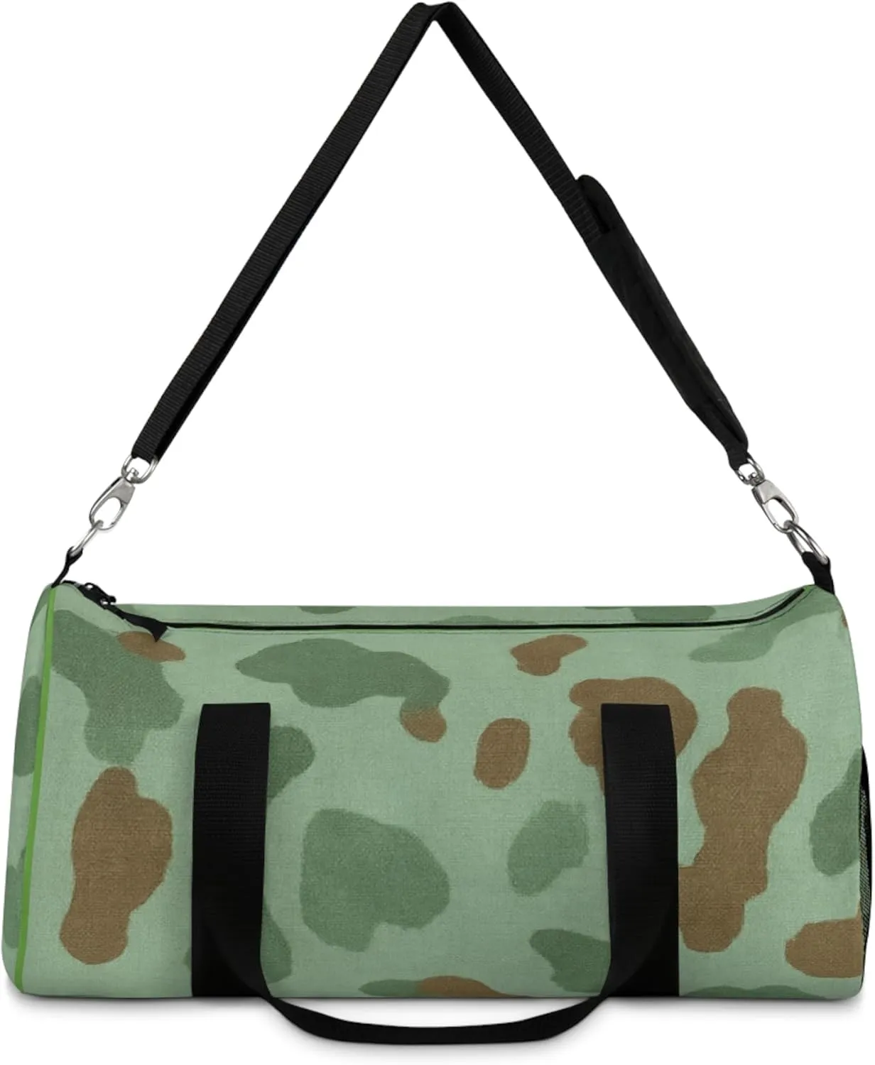 Camo Duffel Bag, Military-Inspired Gym Bag, Overnight Travel Luggage, Stylish Sports Tote, Versatile Weekender Accessories