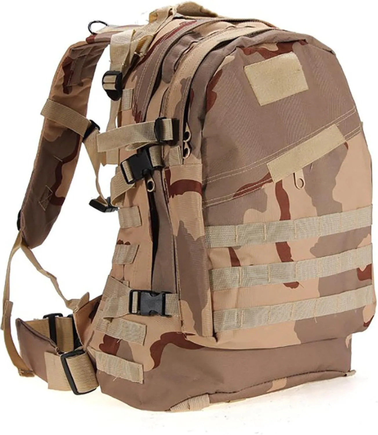 Camping Trekking Touring Mountaineering Bag Outdoor Sports Outdoor Military Fan Tactical Backpack Portable 3d Backpack, Black