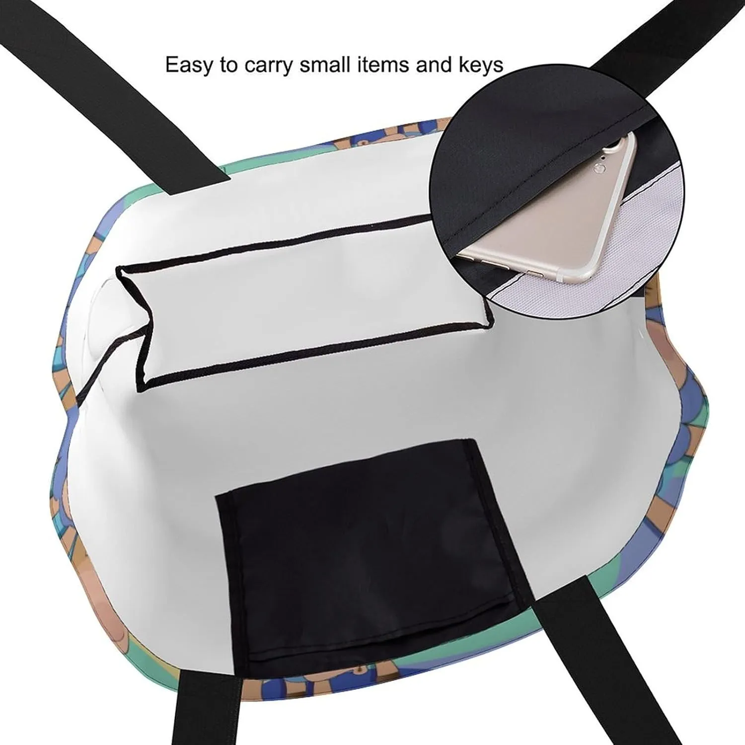 Canvas Tote Bag Large Casual Shoulder Bag for Women Handbag Reusable Beach Shopping Gym Picnic Travel Grocery Bag