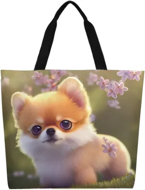 Canvas Tote Bag Large Casual Shoulder Bag for Women Handbag Reusable Beach Shopping Gym Picnic Travel Grocery Bag