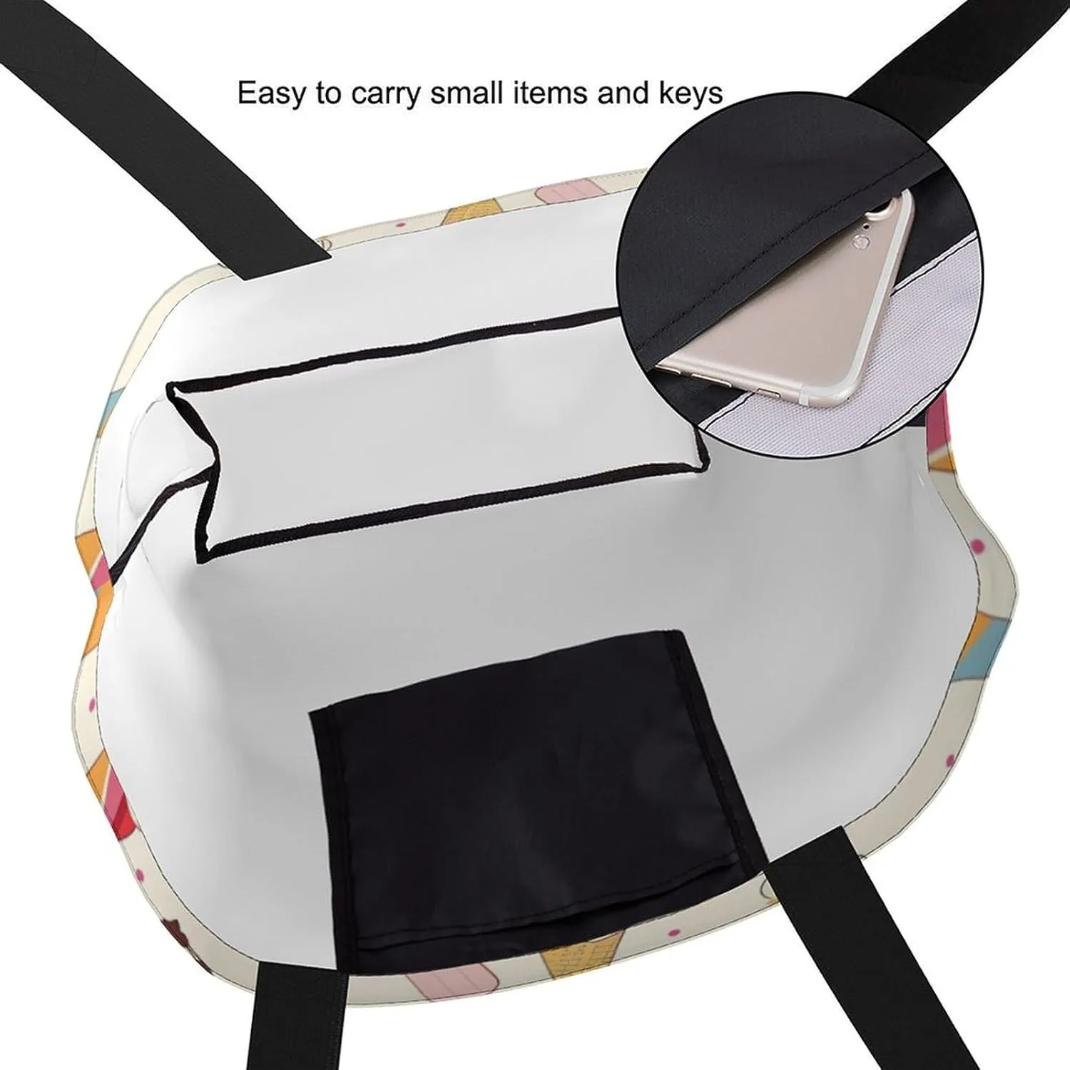 Canvas Tote Bag Large Women Casual Shoulder Bag Handbag Reusable Beach Shopping Grocery Bag For Outdoors