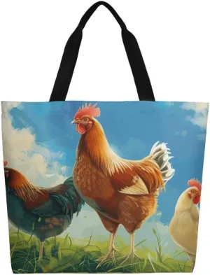Canvas Tote Bag Large Women Casual Shoulder Bag Handbag Reusable Beach Shopping Grocery Bag For Outdoors