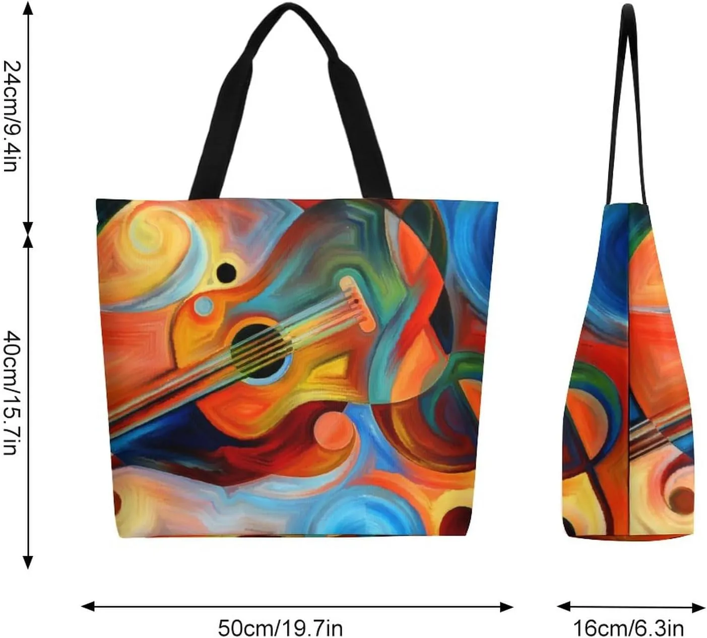 Canvas Tote Bag Large Women Casual Shoulder Bag Handbag Reusable Beach Shopping Grocery Bag For Outdoors