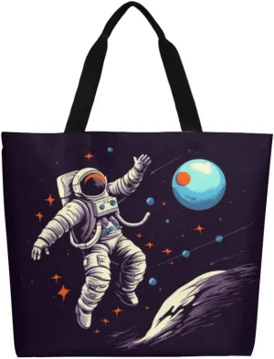Canvas Tote Bag Large Women Casual Shoulder Bag Handbag Reusable Beach Shopping Grocery Bag For Outdoors