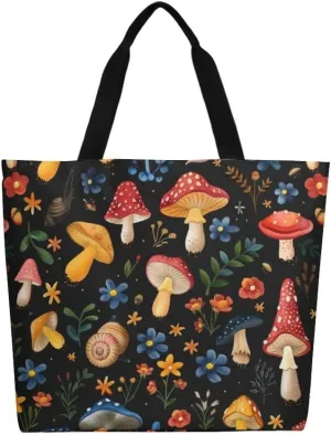 Canvas Tote Bag Large Women Casual Shoulder Bag Handbag Reusable Beach Shopping Grocery Bag For Outdoors
